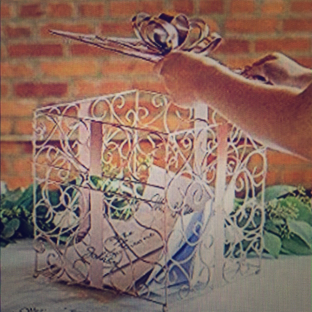 Reception card holder